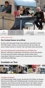 Radio Sputnik - Sputniker am Morgen - mobile Bar